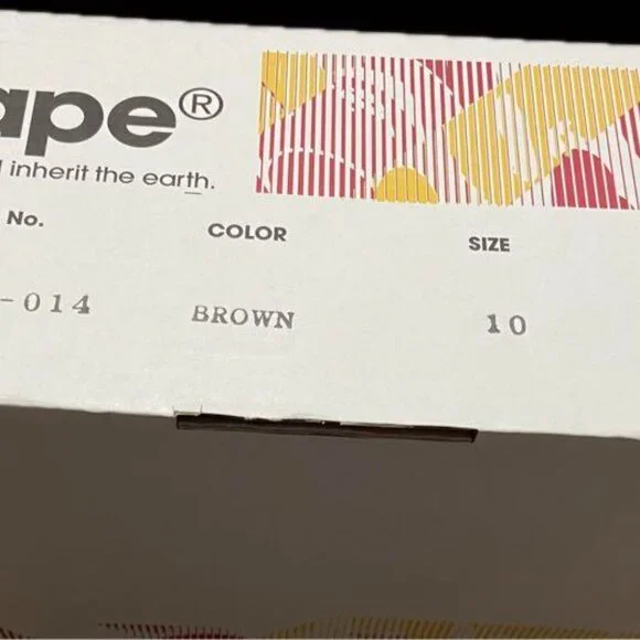 A Bathing Ape Foot Soldier Patrol Slip On Work Casual Boots Men's sz.10 by Bape - Picture 6 of 6